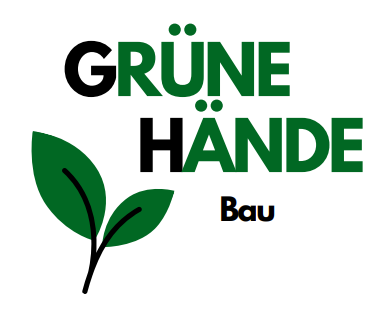 Grüne Hände Bau Logo